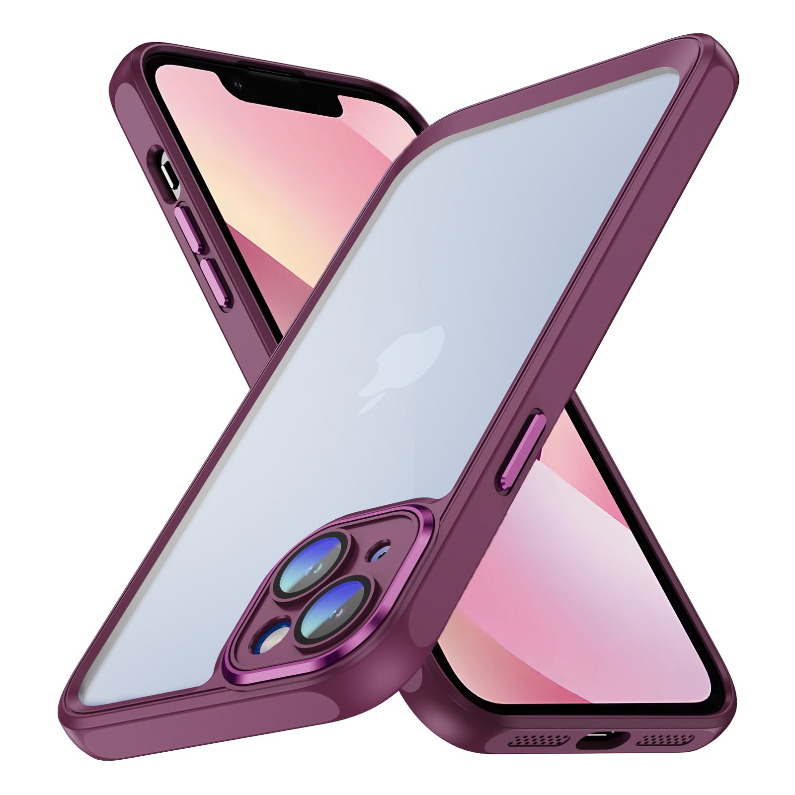 For iPhone 13 mini Acrylic+TPU Clear Case Scratch Resistant Shockproof Phone Cover For iPhone 13 mini Acrylic+TPU Clear Case Scratch Resistant Shockproof Phone Cover